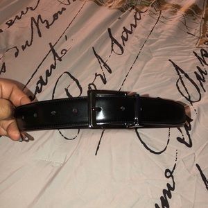 Penguin Brand Leather reversible belt.